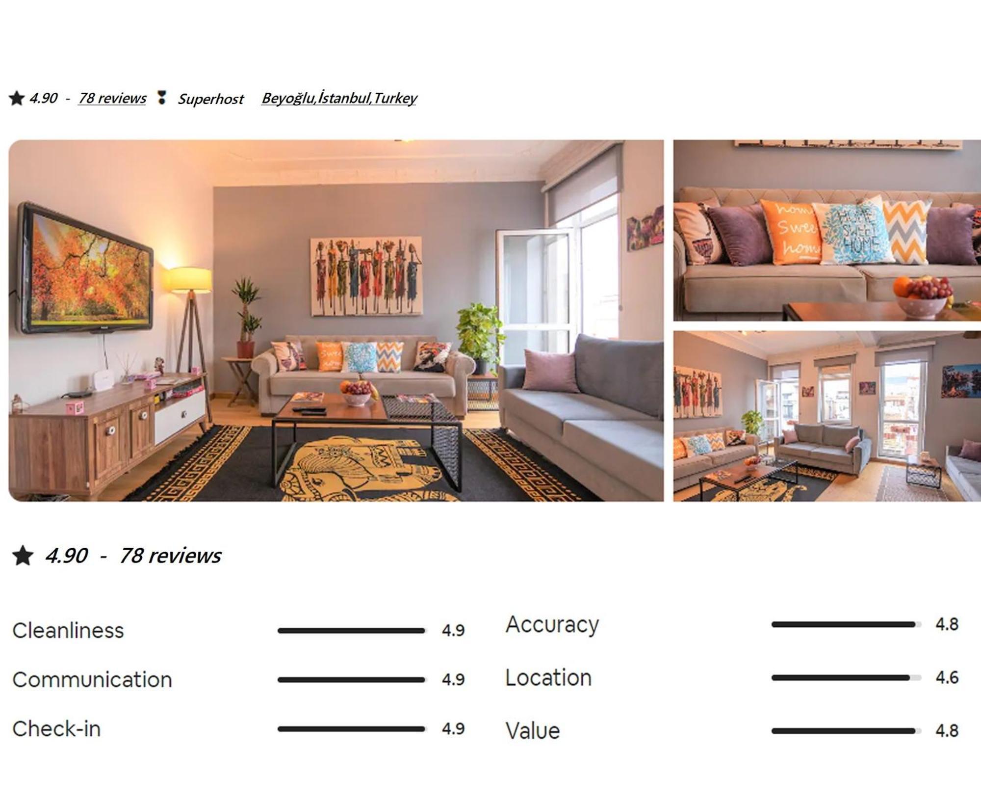 Appartamento Roya Taksim - Center Of The *